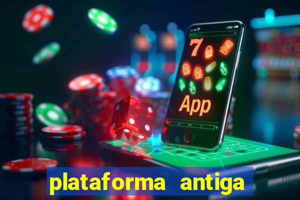 plataforma antiga de jogos