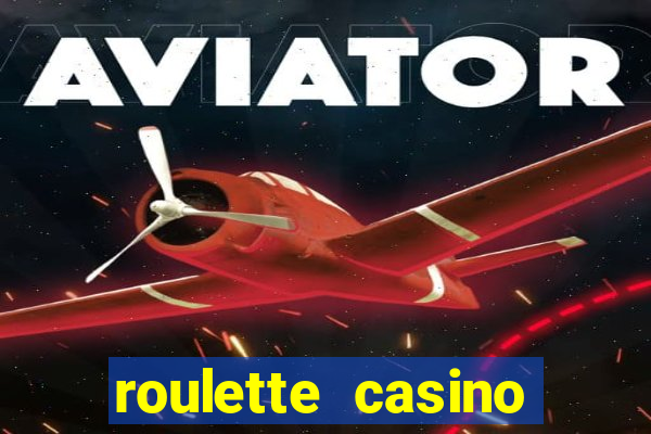 roulette casino game online