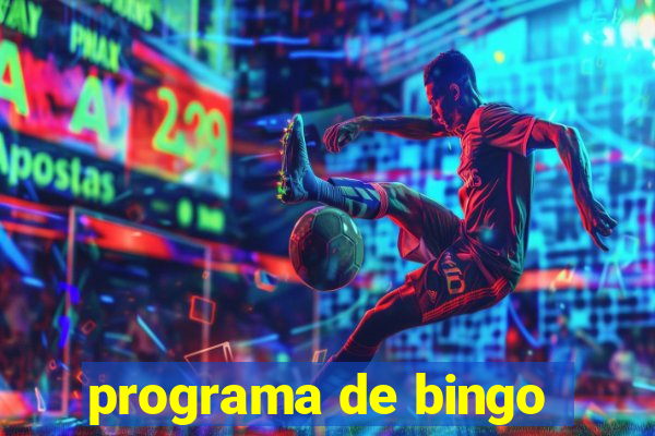 programa de bingo