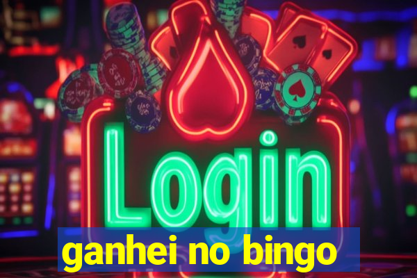 ganhei no bingo