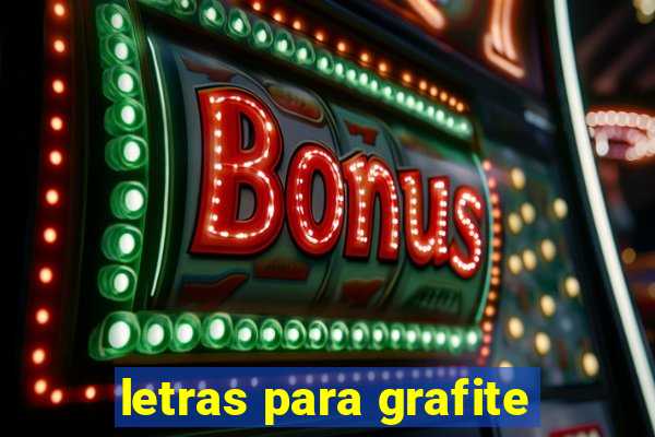 letras para grafite