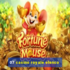 07 casino royale elenco