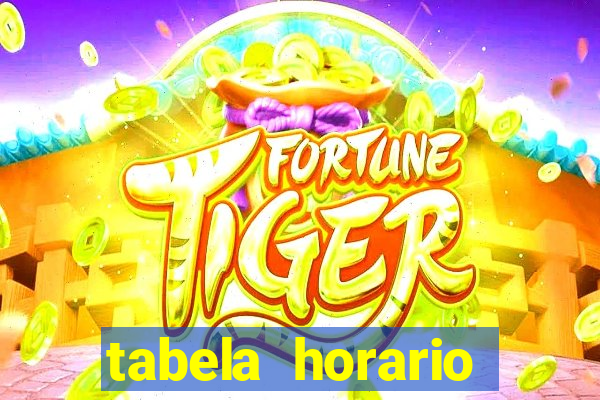 tabela horario pagante fortune tiger