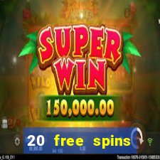 20 free spins mansion casino