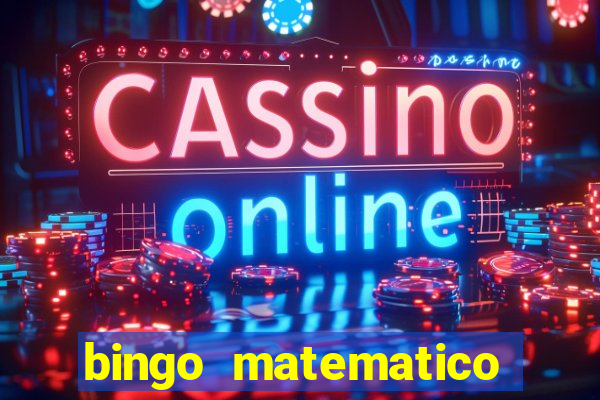 bingo matematico para ensino medio