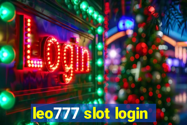 leo777 slot login