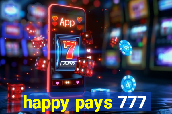 happy pays 777