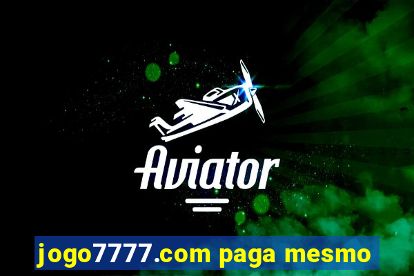 jogo7777.com paga mesmo