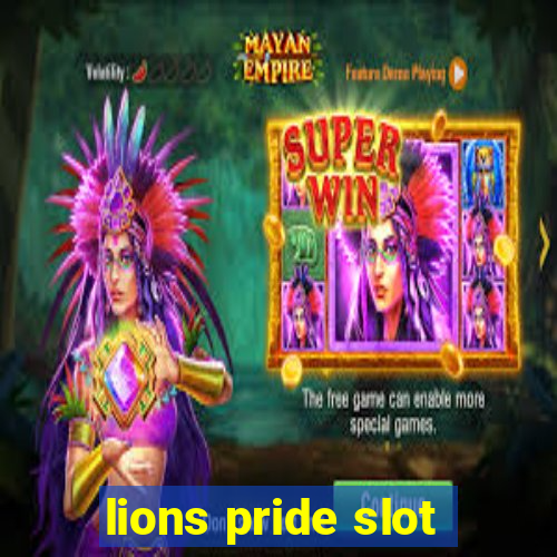 lions pride slot