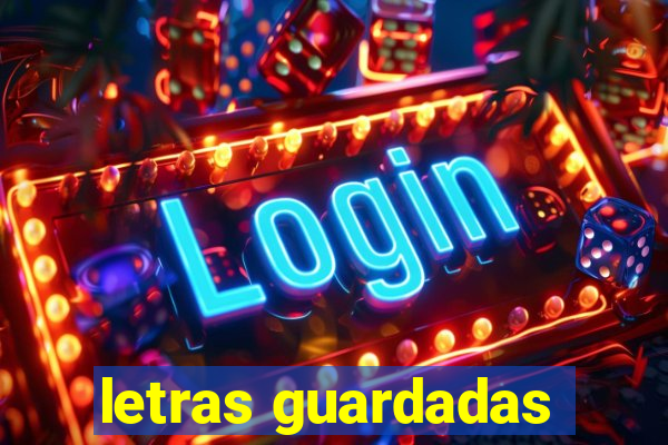 letras guardadas