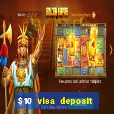 $10 visa deposit casinos australia