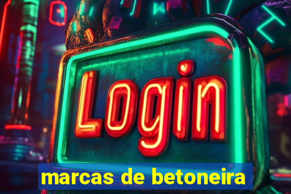 marcas de betoneira