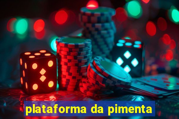 plataforma da pimenta