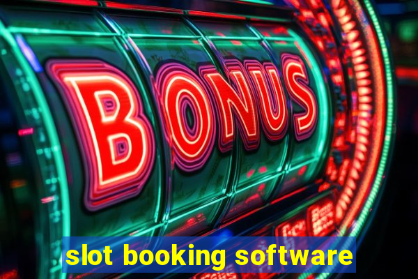 slot booking software