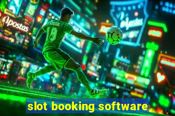 slot booking software