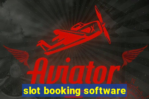 slot booking software