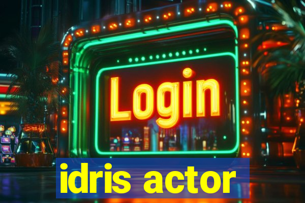 idris actor