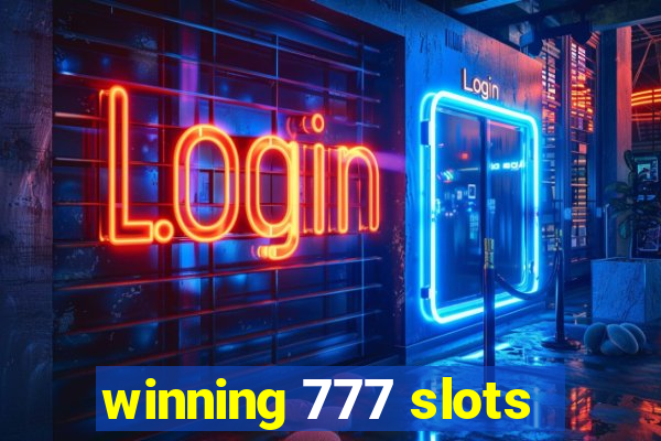 winning 777 slots