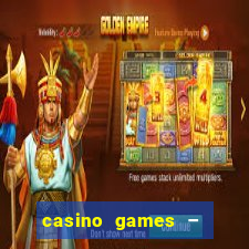 casino games – halloween week