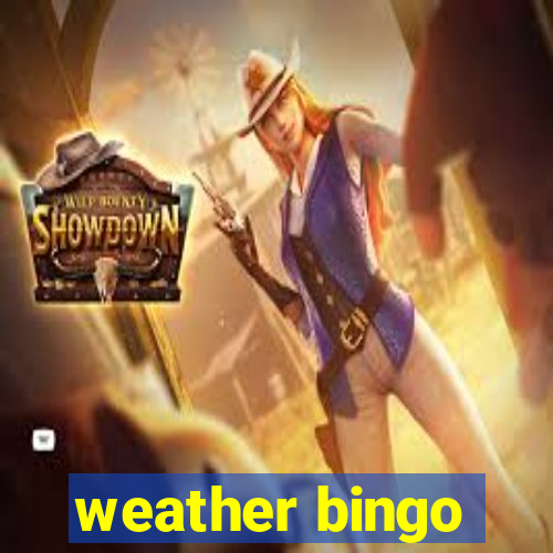 weather bingo