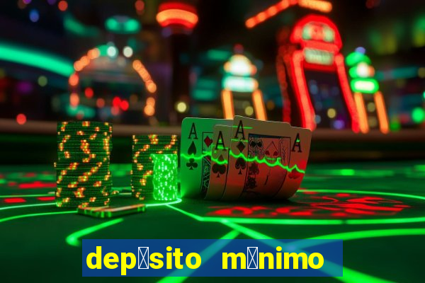 dep贸sito m铆nimo de 50 centavos