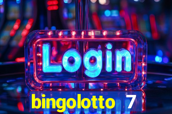 bingolotto 7 januari 2024