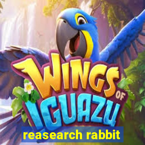 reasearch rabbit