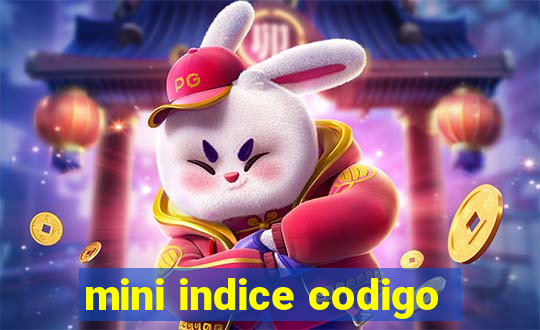 mini indice codigo