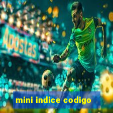 mini indice codigo