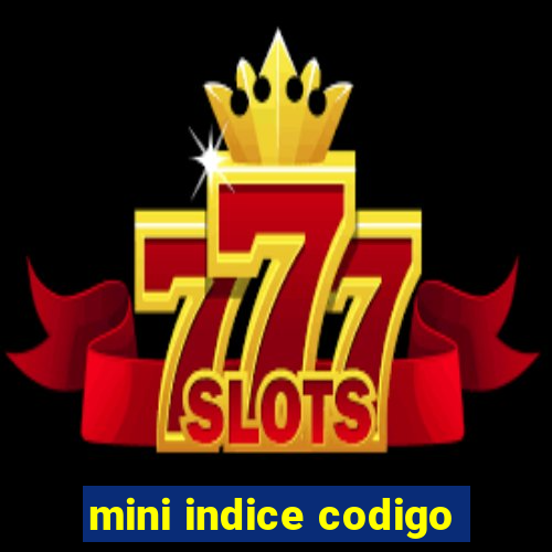 mini indice codigo