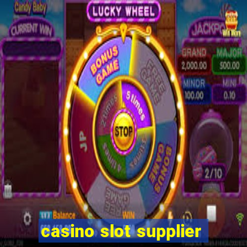 casino slot supplier