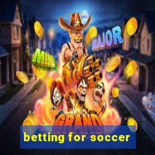 betting for soccer