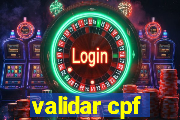 validar cpf