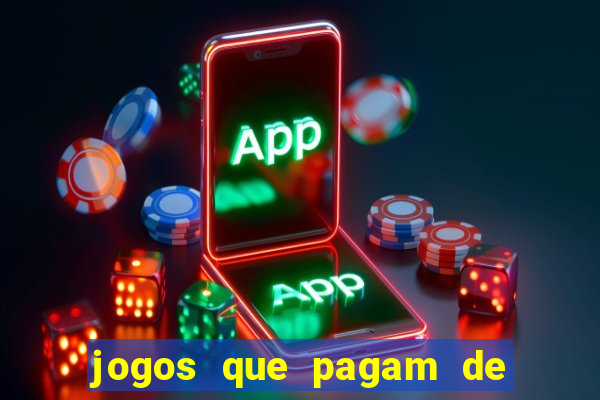 jogos que pagam de verdade sem dep贸sito