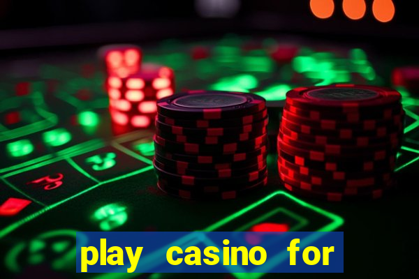 play casino for real money no deposit