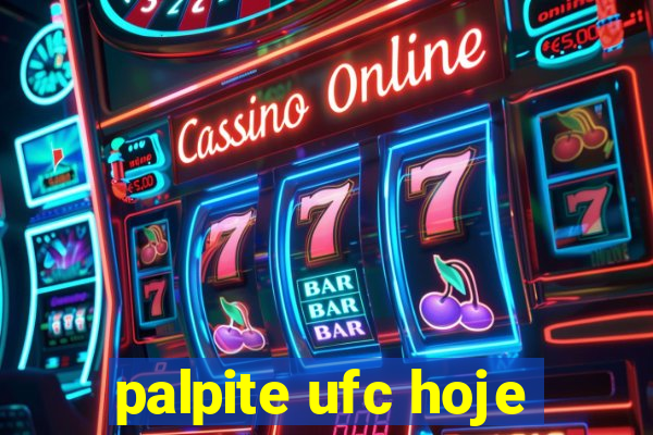 palpite ufc hoje