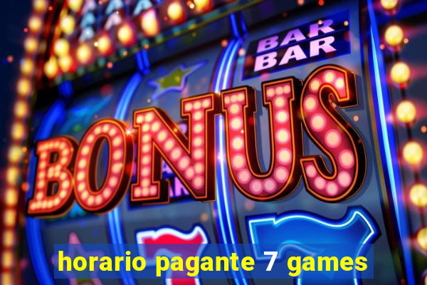 horario pagante 7 games