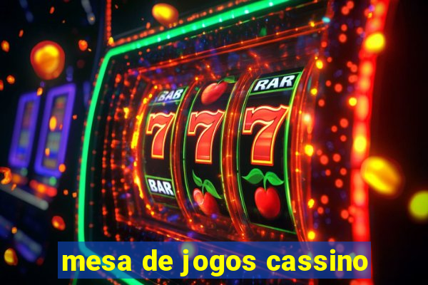 mesa de jogos cassino