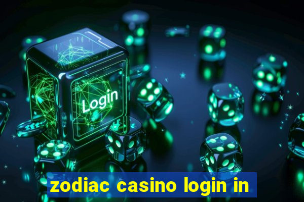 zodiac casino login in