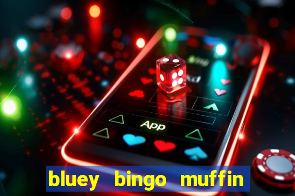 bluey bingo muffin and socks