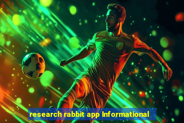 research rabbit app Informational