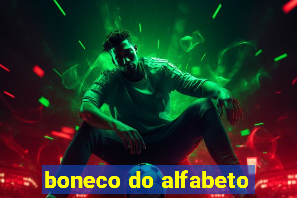 boneco do alfabeto