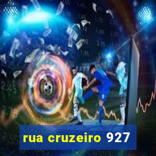 rua cruzeiro 927