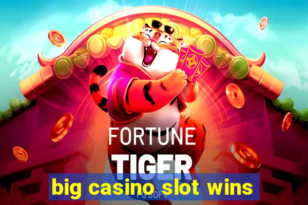 big casino slot wins