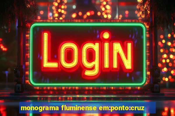 monograma fluminense em:ponto:cruz