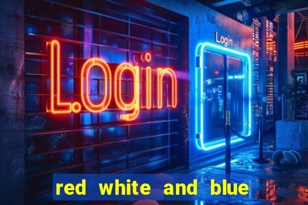 red white and blue slot machine