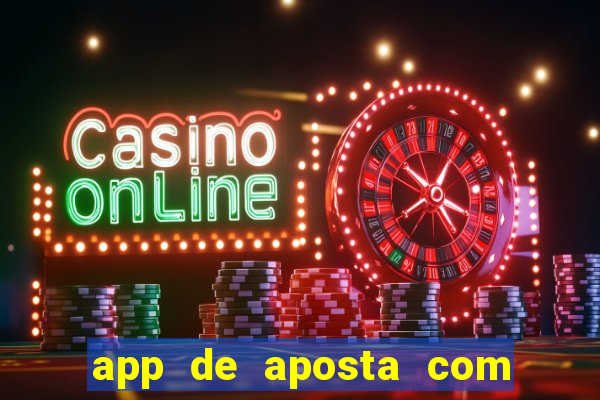 app de aposta com bonus de cadastro