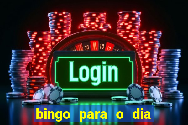 bingo para o dia da mulher