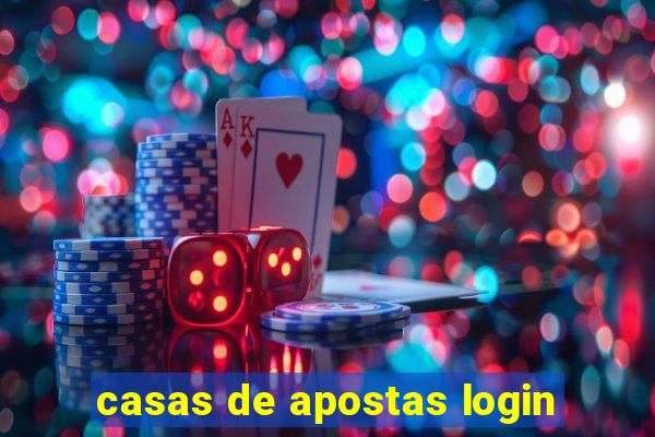 casas de apostas login