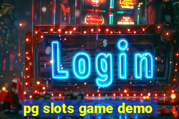 pg slots game demo